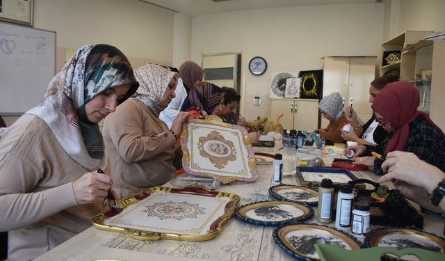 Şahinbeyli kadınlar üretiyor