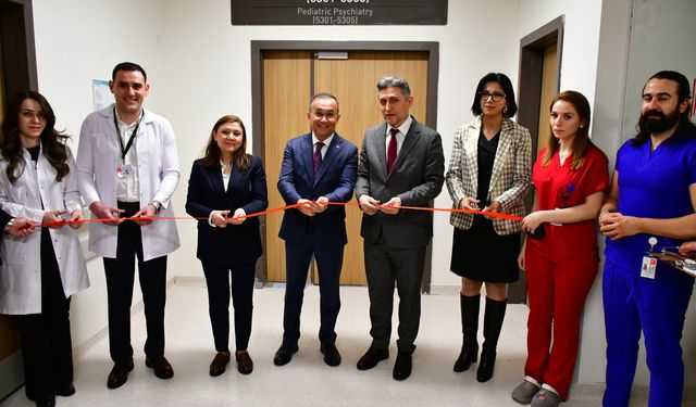 Gaziantep Şehir Hastanesi’nde bölgeye önemli hizmet! Çocuk ve Ergen Ruh Sağlığı Servisi Hizmete Açıldı