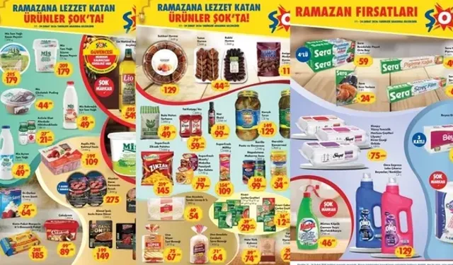 ŞOK aktüel indirimleri 24 Şubat! ŞOK Ramazan indirimleri 24 Şubat’a kadar geçerli, indirimli ürünler listesi