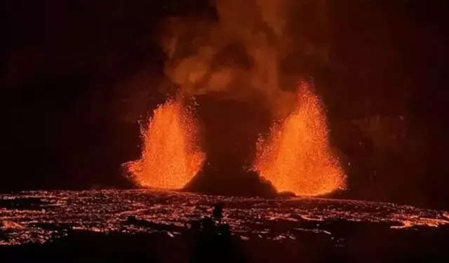 Kilauea Yanardağı’nda Dev Patlama: Hawaii Kilauea Yanardağı 42’nci Patlama