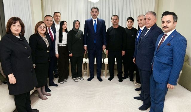 Bakan Kurum Gaziantep’te Çınar ailesine konuk oldu