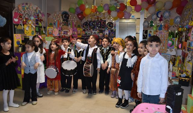 Miniklerin "Hoş Geldin Ramazan" etkinliği göz doldurdu