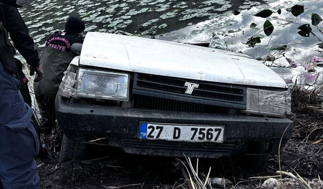 Gaziantep’in komşu ilinde acı olay! Gölete düşen otomobil sürücüsü hayatını kaybetti