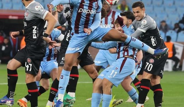 Trabzonspor: 3 - Fatih Karagümrük: 1 (Maç Özeti)