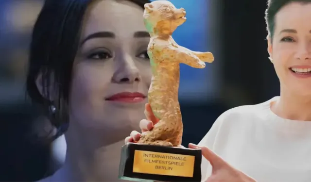 Berlin’den Altın Ayı ile Döndü: Özgü Namal’a “Kıskanmak” Setinde Sürpriz Karşılama