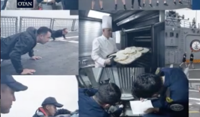 NATO’dan TCG Gaziantep fırkateynine ilişkin paylaşım