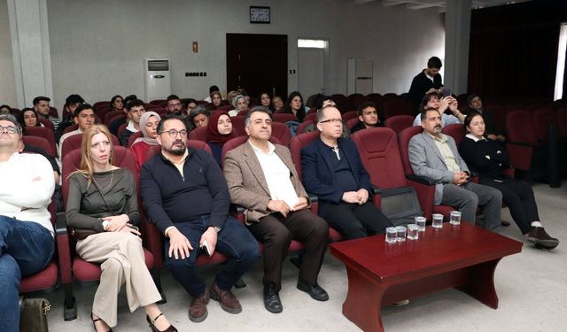 GAÜN’de “Orta Toroslar’da Tarih Öncesi Kültürel İzler” Semineri düzenlendi