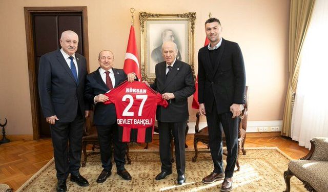 Atay ve Yılmaz’dan Devlet Bahçeli’ye ziyaret…
