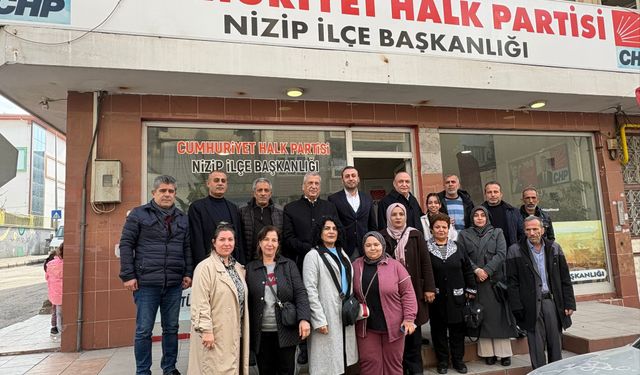 Meriç ve Öztürkmen’den Nizip teşkilatına ziyaret