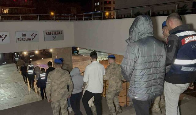 Gaziantep dahil 12 ilde 15 ayrı suç örgütüne büyük darbe! Çok sayıda şüpheli yakalandı! 438 milyon TL…