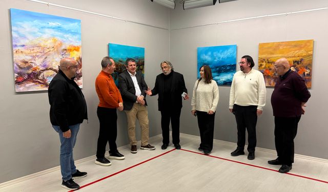 Gaziantep’te “Sessizliğin Renk Dili” resim sergisi açıldı