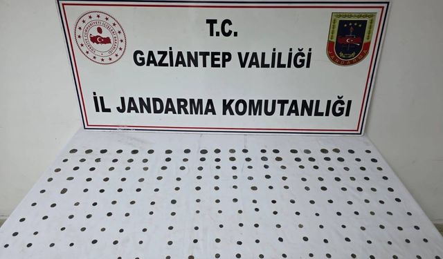 Gaziantep Jandarmadan tarihi eser operasyonu! Suçüstü yakalandı