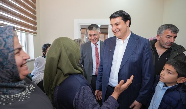 Başkan Yılmaz’dan kadın ve çocuklara anlamlı ziyaret! Çalışmalar hakkında bilgi aldı