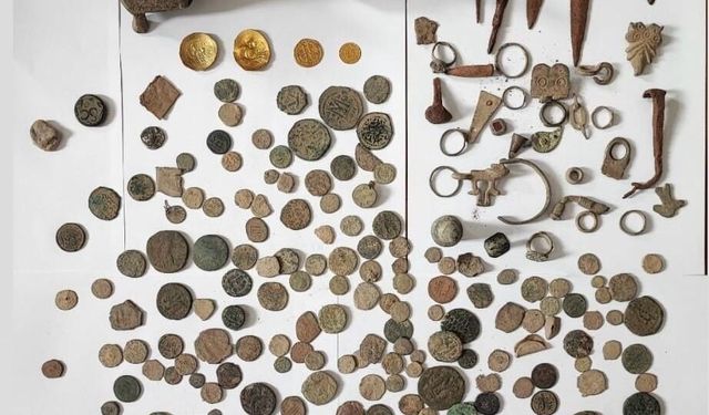 Gaziantep’te tarihi eser operasyonu! 179 adet tarihi eser sikke ele geçirildi
