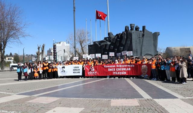 Gaziantep'te kanseri yenen gençlerden LÖSEV'e destek çağrısı! Bir araya geldiler