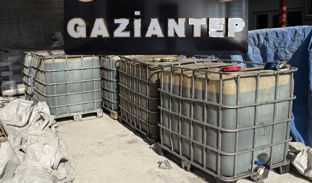 Gaziantep'te şok operasyon! Binlerce litre kaçak akaryakıt ele geçirildi