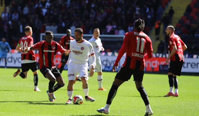 Gaziantep FK ligde 4 maçtır galibiyete hasret