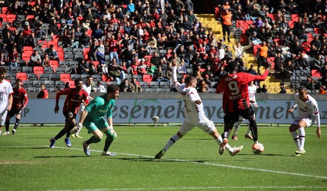 Gaziantep FK: 1 – Fatih Karagümrük: 1 (Maç Özeti)