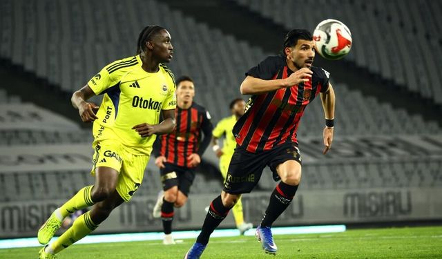 Fatih Karagümrük: 2 - Fenerbahçe: 0 (Maç Özeti)