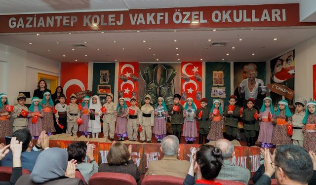 GKV’li öğrencilerden duygulandıran gösteri…
