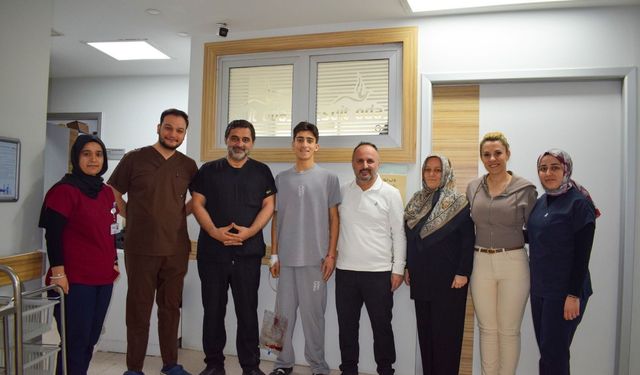 Böylesi milyonda bir görülür! Gaziantepli genç futbol hayata tutundu!