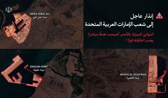 Şiddetli çatışmalar devam ediyor! İran’dan BAE’deki limanlar için tahliye uyarısı…