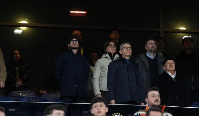 Fenerbahçe- Gaziantep FK maçını takip etti!