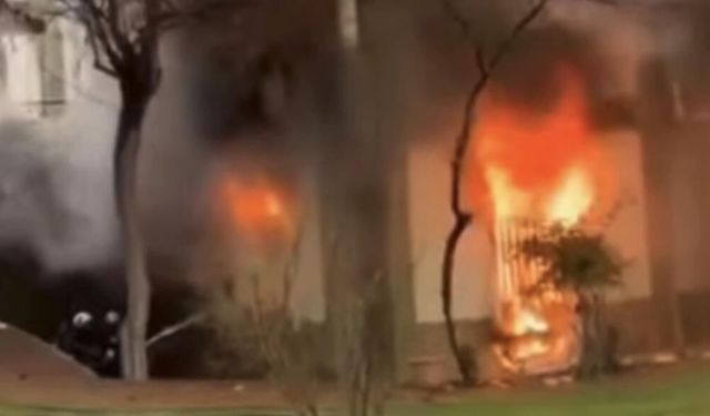 Gaziantep’te caminin bodrum katında korkutan yangın! Maddi hasara yol açtı