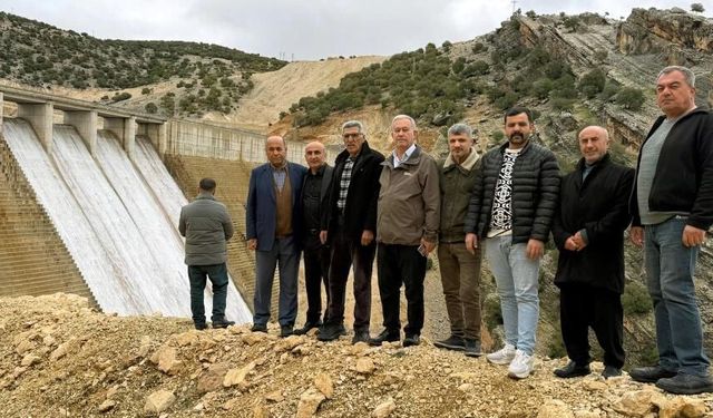 Gaziantep'te Barajın dolması çiftçi ve vatandaşlara sevinç yaşattı