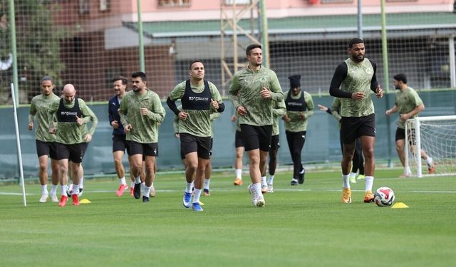 Alanyaspor da Gaziantep FK maçı hazırlıklarına başladı