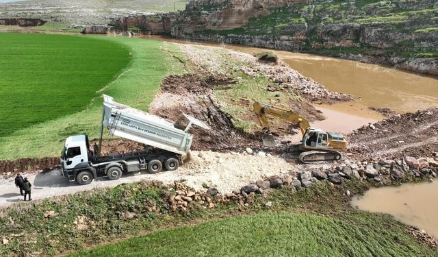 Şanlıurfa'da selin neden olduğu hasar gideriliyor!