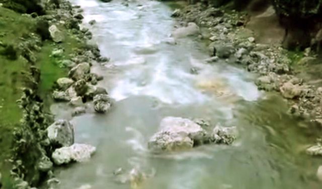 Gaziantep’te kuruyan Ardıl Çayı yeniden akmaya başladı