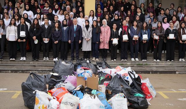 Şahinbey'de örnek etkinlik: Gaziantep'te atıklar sanata dönüştü