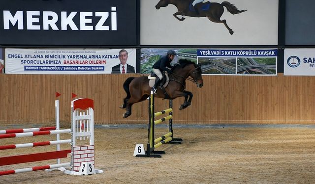 Gaziantep’te engel atlama heyecanı! Heyecan dolu anlar yaşandı…
