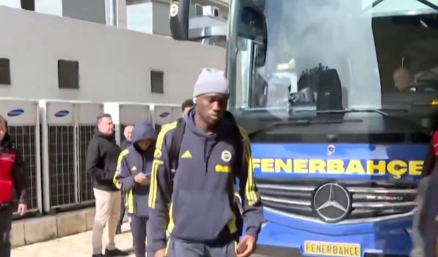 Fenerbahçe kafilesi Gaziantep’e geldi