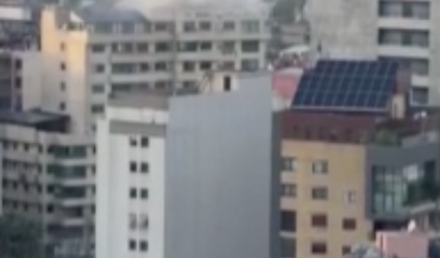 İsrail’in Beyrut’a hava saldırıları devam ediyor (VİDEO HABER)