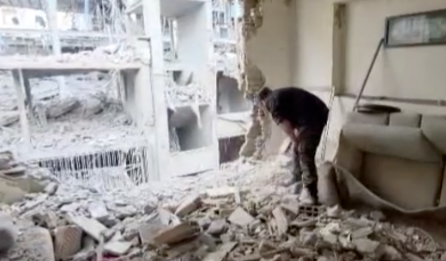 ABD ve İsrail'in vurduğu İran'daki yıkım görüntülendi (VİDEO HABER)