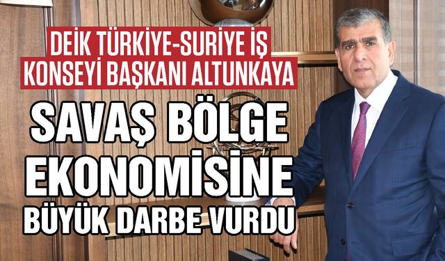 Savaş bölge ekonomisine büyük darbe vurdu