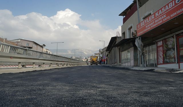 Kahramanmaraş’ta asfalt mesaisi devam ediyor!