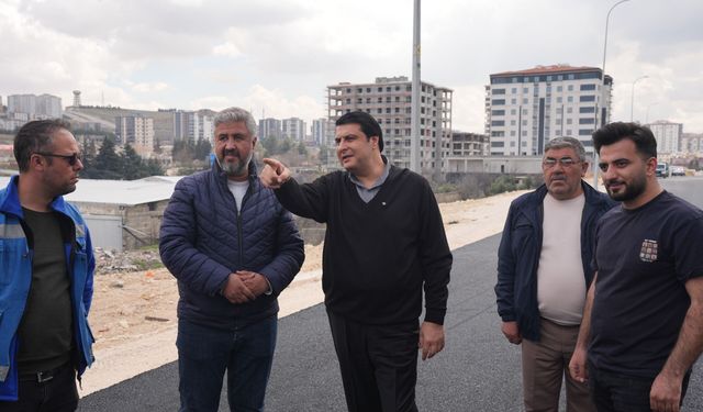 Gaziantep Şehitkamil’de asfalt seferberliği! Yılmaz yerinde inceledi