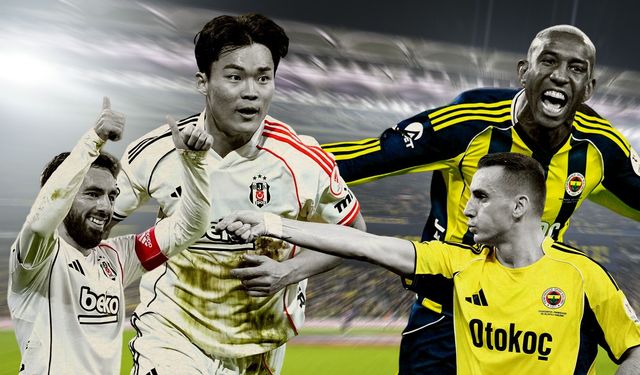 Fenerbahçe-Beşiktaş derbisinde gözler yıldız golcülerde! İşte maç hakkında detaylar…