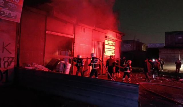 Şanlıurfa'da korkutan yangın