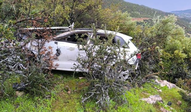 Gaziantep’te kontrolden çıkan otomobil uçuruma yuvarlandı! Sürücü hayatını kaybetti…