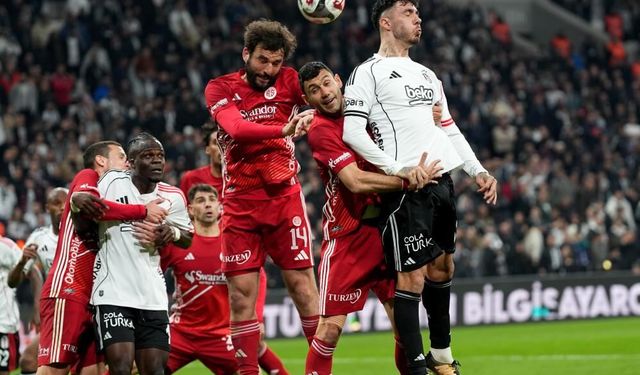 Beşiktaş: 4 - Antalyaspor: 2 (Maç Özeti)