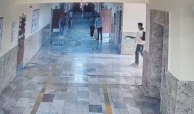 Şanlıurfa'da okul saldırısının görüntüleri ortaya çıktı! Önüne gelene ateş etmiş!