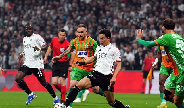 Ziraat Türkiye Kupası: Beşiktaş: 3 - Corendon Alanyaspor: 0 (Maç Özeti)