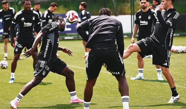 Beşiktaş'ta, Gaziantep FK maçı hazırlıkları tamamlandı!