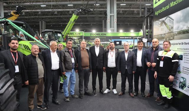 Zoomlion, Huzur Group farkıyla GAPTARIM Fuarında görücüye çıktı!