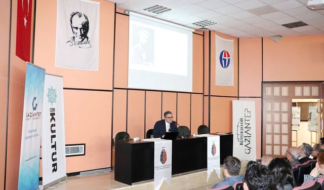 Gaziantep Üniversitesi'nde önemli seminer! Gaziantep'in arkeolojik geçmişi konuşuldu