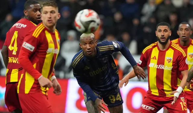 Fenerbahçe Kayseri’de farka koştu! 4-0 kazandı…